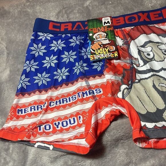NWT ugly Christmas boxers medium - Picture 3 of 6